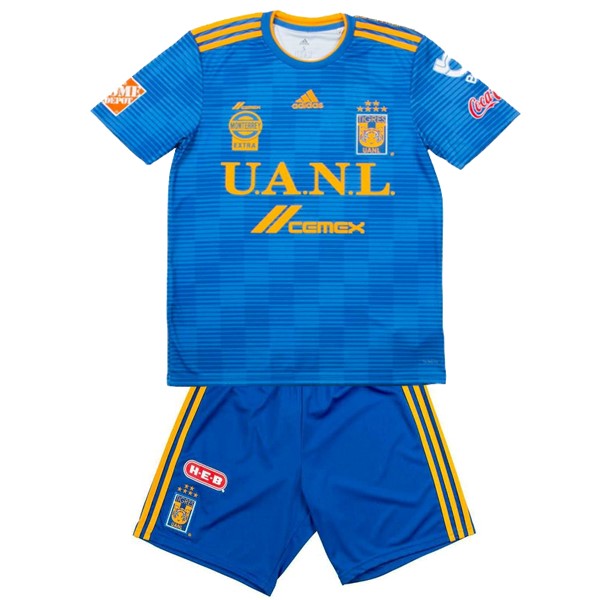 Camiseta Tigres de la UANL 2ª Niño 2018-2019 Azul
